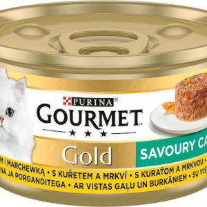 Purina Gourmet Gold Υγρή Τροφή για Γάτες σε Κονσέρβα με Κοτόπουλο 85gr