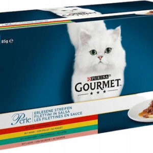 Purina Gourmet Perle Υγρή Τροφή για Ενήλικες Γάτες σε Κονσέρβα 60x85gr 313751