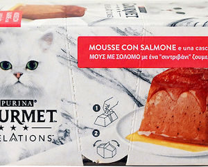 Purina Gourmet Revelations Υγρή Τροφή για Ενήλικες Γάτες σε Ταψάκι με Σολομό 2x57gr