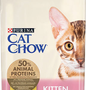 Purina Cat Chow Kitten Ξηρά Τροφή χωρίς Γλουτένη για Ανήλικες Γάτες με Κοτόπουλο 1.5kg