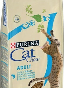 Purina Cat Chow Adult Ξηρά Τροφή για Ενήλικες Γάτες με Σολομό / Τόνο 15kg