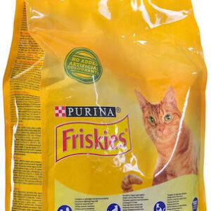 Purina Friskies Sterilized Ξηρά Τροφή χωρίς Γλουτένη για Ενήλικες Στειρωμένες Γάτες με Ψάρια / Σολομό / Τόνο / Λαχανικά 1.5kg