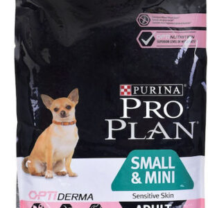 Purina Pro Plan OptiDerma Small & Mini Adult 7kg Ξηρά Τροφή για Ενήλικους Σκύλους Μικρόσωμων Φυλών με Σολομό