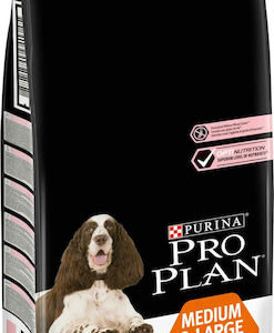 Purina Pro Plan OptiDerma Medium & Large Adult 7+ 14kg Ξηρά Τροφή για Ενήλικους Σκύλους Μεσαίων & Μεγαλόσωμων Φυλών με Σολομό