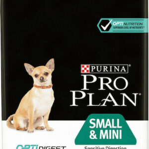 Purina Pro Plan OptiDigest Small & Mini Adult Sensitive Digestion 3kg Ξηρά Τροφή χωρίς Σιτηρά για Ενήλικους Σκύλους Μικρόσωμων Φυλών με Κοτόπουλο