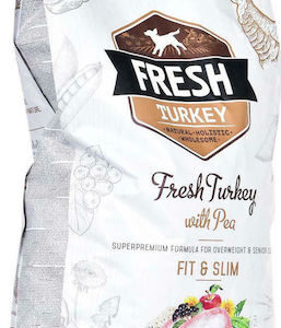 Brit Fresh Turkey with Pea 12kg Ξηρά Τροφή Διαίτης για Ηλικιωμένους Σκύλους με Γαλοπούλα