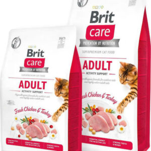 Brit Adult Ξηρά Τροφή χωρίς Σιτηρά & Γλουτένη για Ενήλικες Γάτες με Κοτόπουλο Chicken & Turkey 7kg