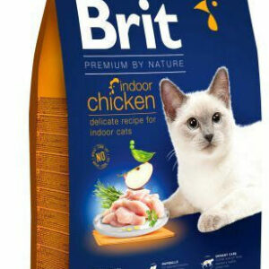 Brit Premium By Nature Indoor Ξηρά Τροφή χωρίς Γλουτένη για Γάτες με Ευαίσθητο Ουροποιητικό με Κοτόπουλο 1.5kg
