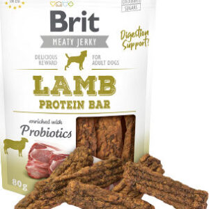 Brit Jerky Snacks Lamb Λιχουδιά Σκύλου Διαίτης με Κρέας και Κοτόπουλο 80gr