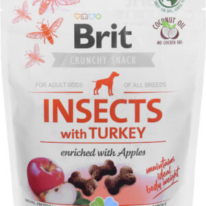 Brit Care Dog Insects & Turkey Λιχουδιές Σκύλου με Γαλοπούλα 200gr