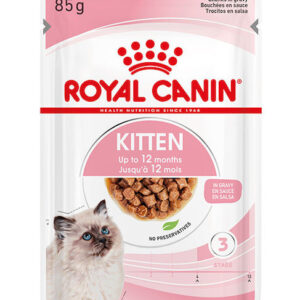 Royal Canin Υγρή Τροφή για Ανήλικες Γάτες σε Φακελάκι με Πουλερικά 85gr 2601010
