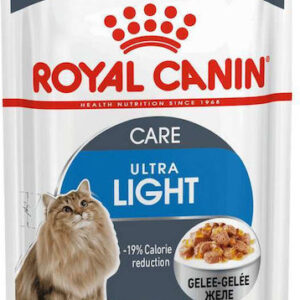 Royal Canin Light Weight Care Υγρή Τροφή για Ενήλικες Γάτες σε Φακελάκι Διαίτης 12x85gr 2319-19