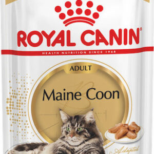 Royal Canin Maine Coon Υγρή Τροφή για Ενήλικες Γάτες σε Φακελάκι 85gr 2619010