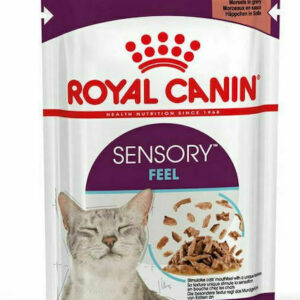 Royal Canin Sensory Feel Υγρή Τροφή για Ενήλικες Γάτες σε Φακελάκι με Πουλερικά 85gr 1194521