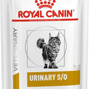 Royal Canin Urinary S/O Loaf Υγρή Τροφή για Ενήλικες Γάτες σε Φακελάκι με Ρύζι 85gr 3618010