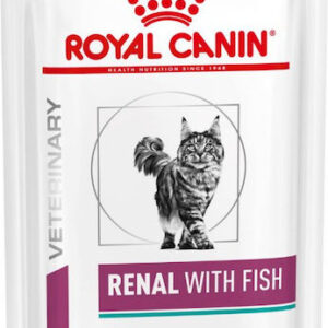 Royal Canin Renal Υγρή Τροφή για Ενήλικες Γάτες σε Φακελάκι με Ψάρια 85gr 3614010