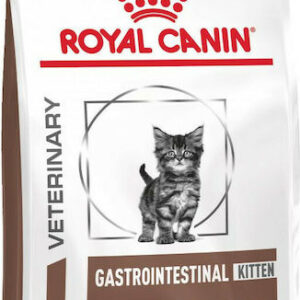 Royal Canin Veterinary Diet Gastrointestinal Kitten Ξηρά Τροφή χωρίς Γλουτένη για Ανήλικες Γάτες με Ευαίσθητο Γαστρεντερικό με Πουλερικά / Ρύζι 0.4kg