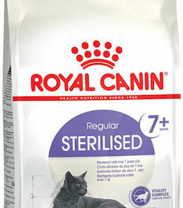 Royal Canin Regular Sterilised 7+ Ξηρά Τροφή για Ενήλικες Στειρωμένες Γάτες με Ευαίσθητο Ουροποιητικό με Πουλερικά 0.4kg