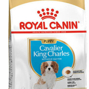 Royal Canin Puppy Cavalier King Charles 1.5kg Ξηρά Τροφή χωρίς Γλουτένη για Κουτάβια Μικρόσωμων Φυλών με Καλαμπόκι, Πουλερικά και Ρύζι