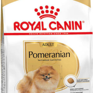 Royal Canin Adult Pomeranian 3kg Ξηρά Τροφή χωρίς Γλουτένη για Ενήλικους Σκύλους Μικρόσωμων Φυλών με Λαχανικά, Ρύζι και Πουλερικά
