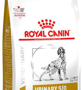 Royal Canin Veterinary Urinary S/O 7.5kg Ξηρά Τροφή χωρίς Γλουτένη για Ενήλικους Σκύλους με Πουλερικά και Ρύζι