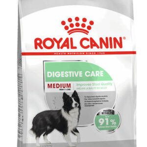 Royal Canin Digestive Care Medium 12kg Ξηρά Τροφή για Ενήλικους Σκύλους Μεσαίων Φυλών με Πουλερικά και Ρύζι
