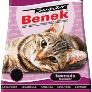 Certech Super Benek Compact Άμμος Γάτας Μπετονίτης με Άρωμα Λεβάντα 25lt