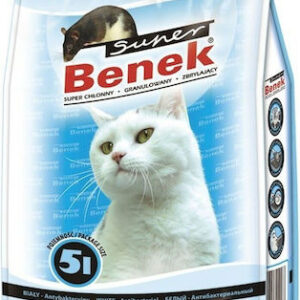 Certech Super Benek White Antibacterial Άμμος Γάτας Μπετονίτης 5lt