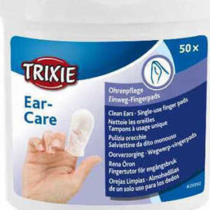 Trixie 50 Μαντηλάκια Σκύλου για Καθαρισμό Αυτιών με Άρωμα Αλόη 29392