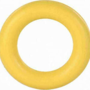 Trixie Ring Dog Toy Παιχνίδι Σκύλου από Καουτσούκ 9εκ. Κίτρινο 1τμχ 281876