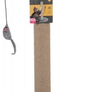 Zolux Post Toy Ονυχοδρόμιο Στύλος Γκρι 40x40x63εκ. 504049GRI