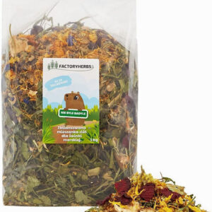 Factoryherbs Λιχουδιά για Ινδικό Χοιρίδιο 1kg DMZFAEKAR0009