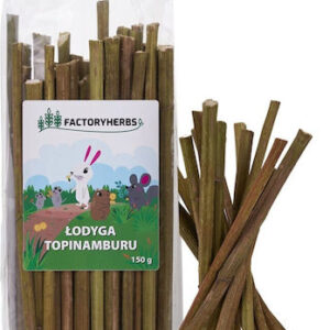 Factoryherbs Jerusalem Artichoke Stem Treat Rodents Rabbits 150g