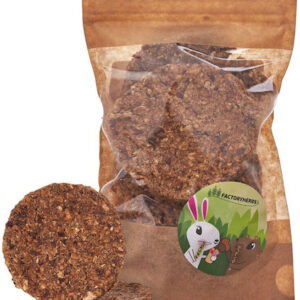 Factoryherbs Parsnip Cookies Flaxseed Treat Rodents Rabbits 100g
