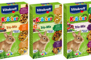Vitakraft Λιχουδιά για Κουνέλι με Λαχανικά kracker Triο-Mix 3τμχ 353412