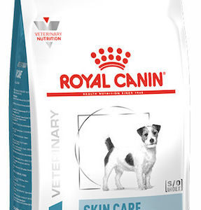 Royal Canin Veterinary Skin Care Small Dog 2kg Ξηρά Τροφή χωρίς Γλουτένη για Ενήλικους Σκύλους Μικρόσωμων Φυλών με Καλαμπόκι και Ρύζι