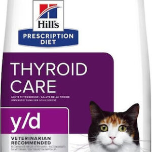 Hill's Thyroid Care Y D Ξηρά Τροφή Γάτας 3kg