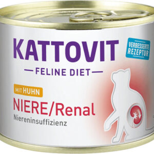 Finnern Kattovit Niere/Renal Υγρή Τροφή για Ενήλικες Γάτες σε Κονσέρβα με Κοτόπουλο χωρίς Γλουτένη 185gr 780416