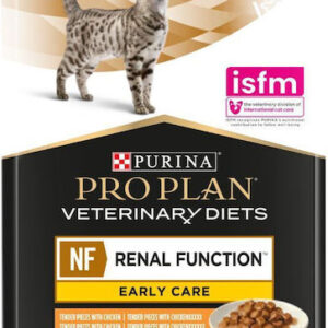 Purina Pro Plan Veterinary Diets NF Early Care Υγρή Τροφή για Ενήλικες Γάτες σε Φακελάκι με Κοτόπουλο 85gr