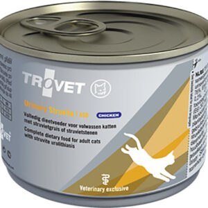 Trovet Urinary Struvite Υγρή Τροφή για Ενήλικες Γάτες σε Κονσέρβα με Κοτόπουλο χωρίς Σιτηρά & Γλουτένη 200gr