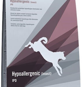 Trovet Hypoallergenic Insect 3kg Ξηρά Τροφή χωρίς Σιτηρά & Γλουτένη για Ενήλικους Σκύλους με Πατάτες, Πουλερικά, Συκώτι και Ρύζι